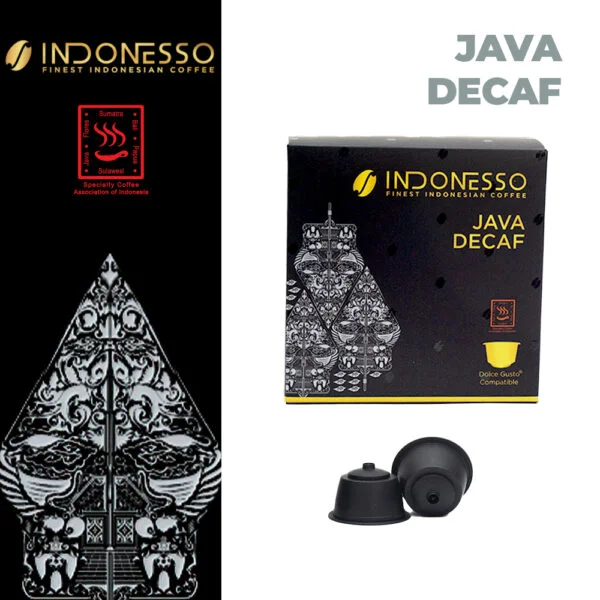 java decaf dolce gusto compatible coffee capsules